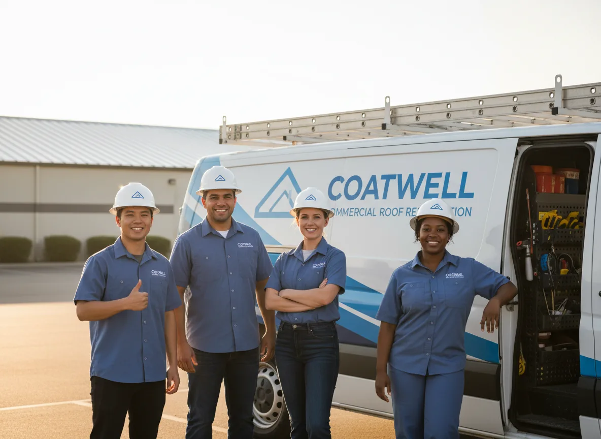 Commercial roof coating company in Sterrett, AL